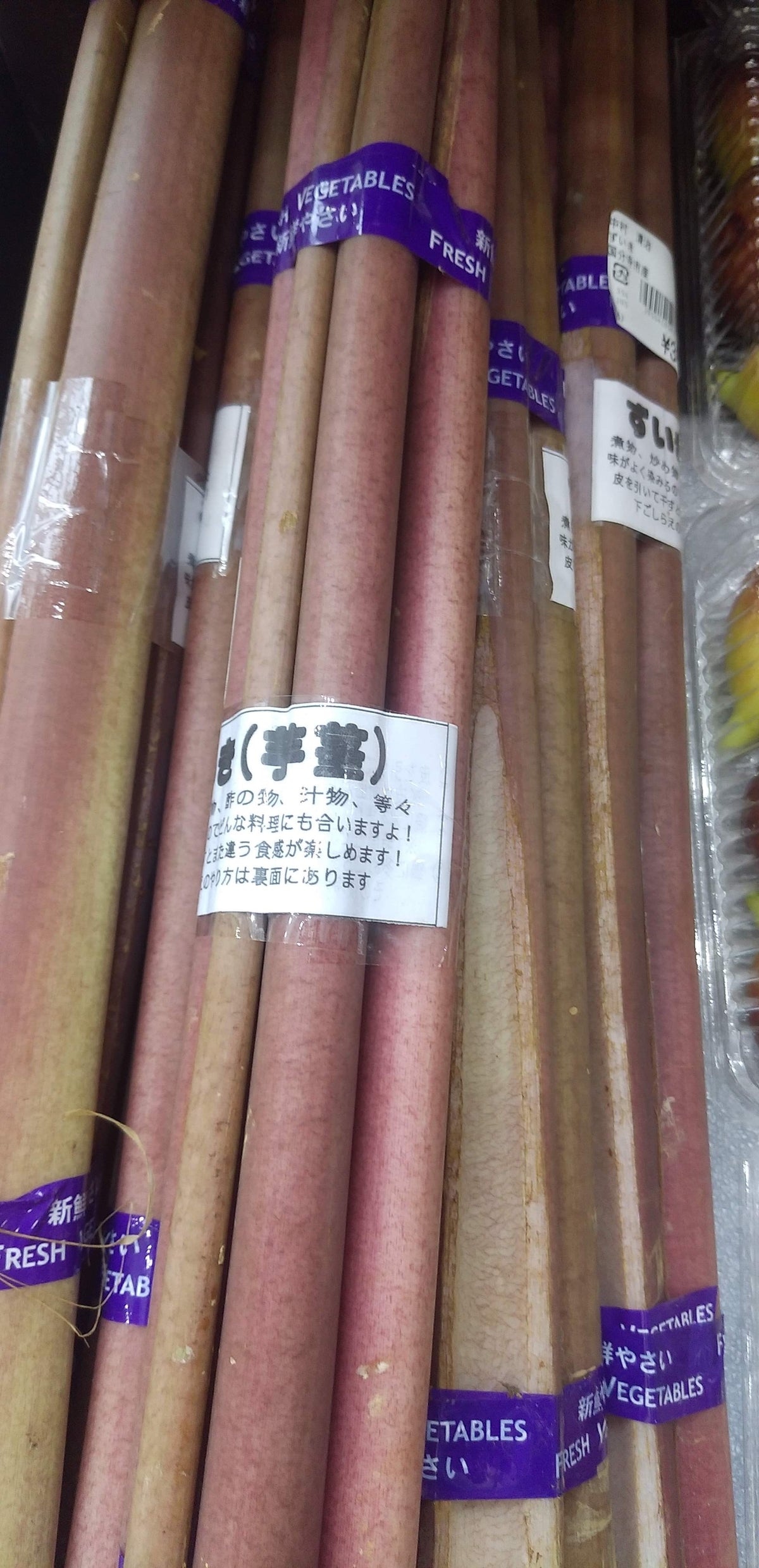 【金曜店舗受け取り】清治さんのズイキ